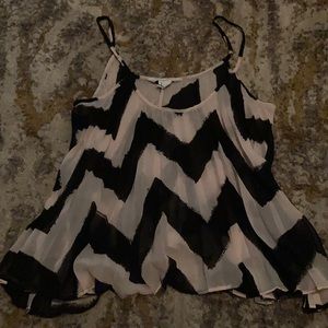 BCBG chevron tank